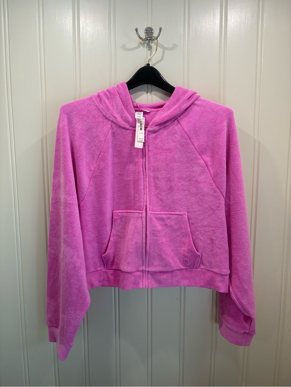 Victoria's Secret Pink Plush Zip-Up Hoodie
